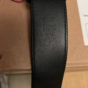 Gucci GG Animal Stud Black Leather Belt- size 120cm Gucci | Accessories | Gucci Gg Animal Stud Black Leather  main image 4